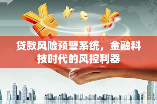 隆阳贷款风险预警系统，金融科技时代的风控利器