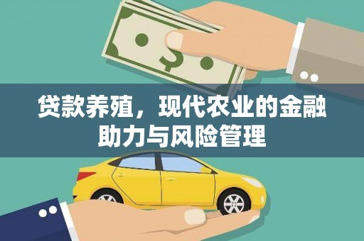 隆阳贷款养殖，现代农业的金融助力与风险管理