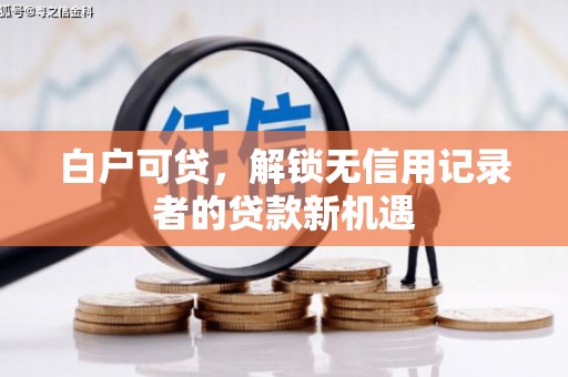隆阳白户可贷，解锁无信用记录者的贷款新机遇