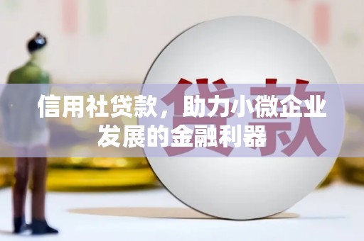 隆阳信用社贷款，助力小微企业发展的金融利器