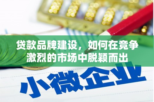 隆阳贷款品牌建设，如何在竞争激烈的市场中脱颖而出