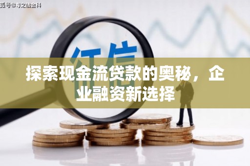 隆阳探索现金流贷款的奥秘，企业融资新选择