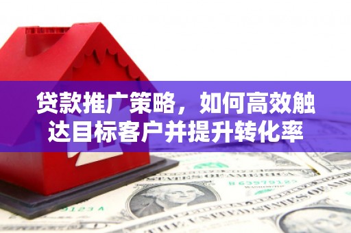 隆阳贷款推广策略，如何高效触达目标客户并提升转化率
