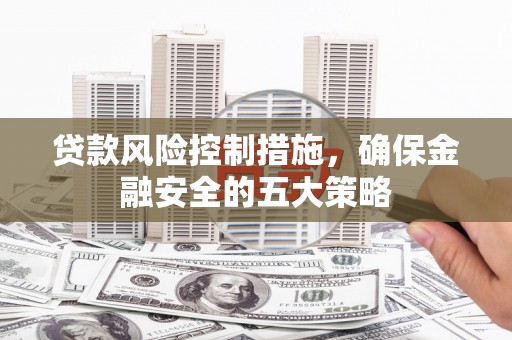 隆阳贷款风险控制措施，确保金融安全的五大策略