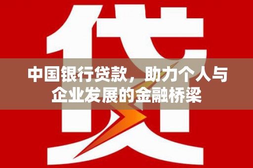 隆阳中国银行贷款，助力个人与企业发展的金融桥梁