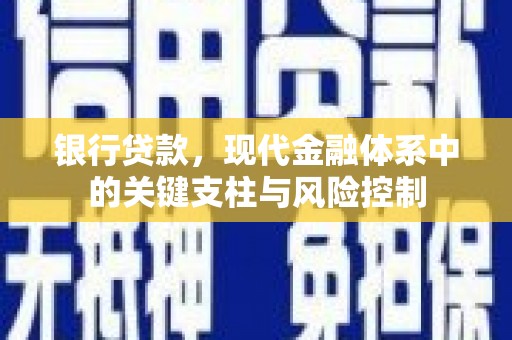 隆阳银行贷款，现代金融体系中的关键支柱与风险控制