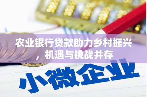 隆阳农业银行贷款助力乡村振兴，机遇与挑战并存