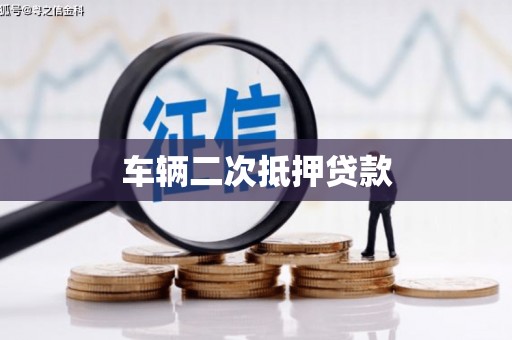 隆阳车辆二次抵押贷款