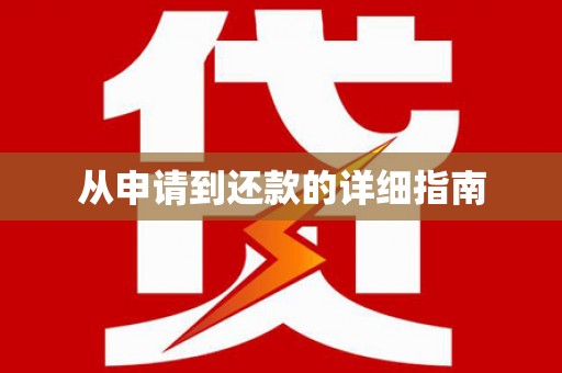 隆阳从申请到还款的详细指南