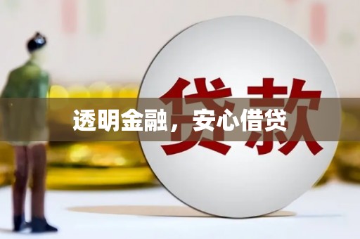 隆阳透明金融，安心借贷