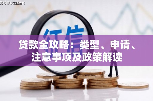 隆阳贷款全攻略：类型、申请、注意事项及政策解读